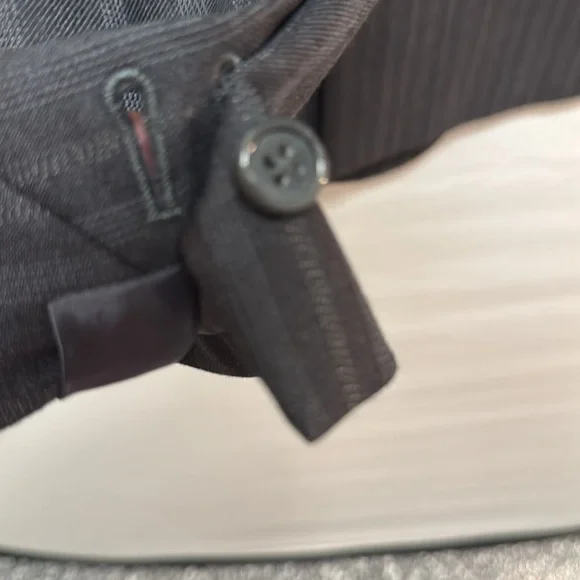 Bespoke Black Pinstripe Men's Suit
Check measurements in photos - Picture 8 of 17